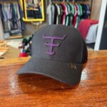 Boné Texas Farm Preto e Roxo