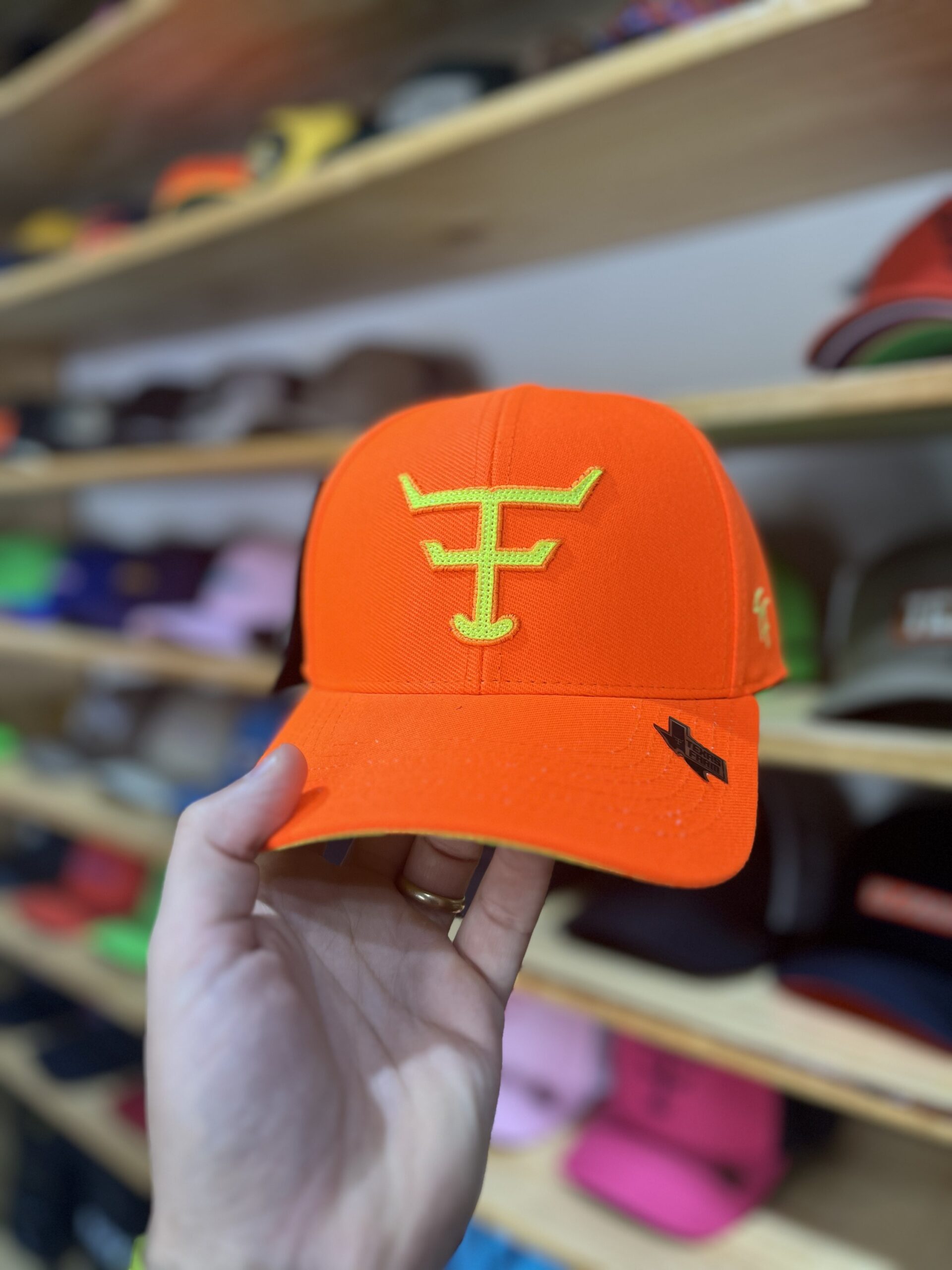 img_6995 Boné Texas Farm Laranja Neon - Imagem 1