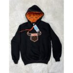 Moletom NFR Preto c/ Laranja