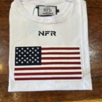Camiseta NFR Branca EUA