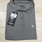 Polo Pura Raça Cinza